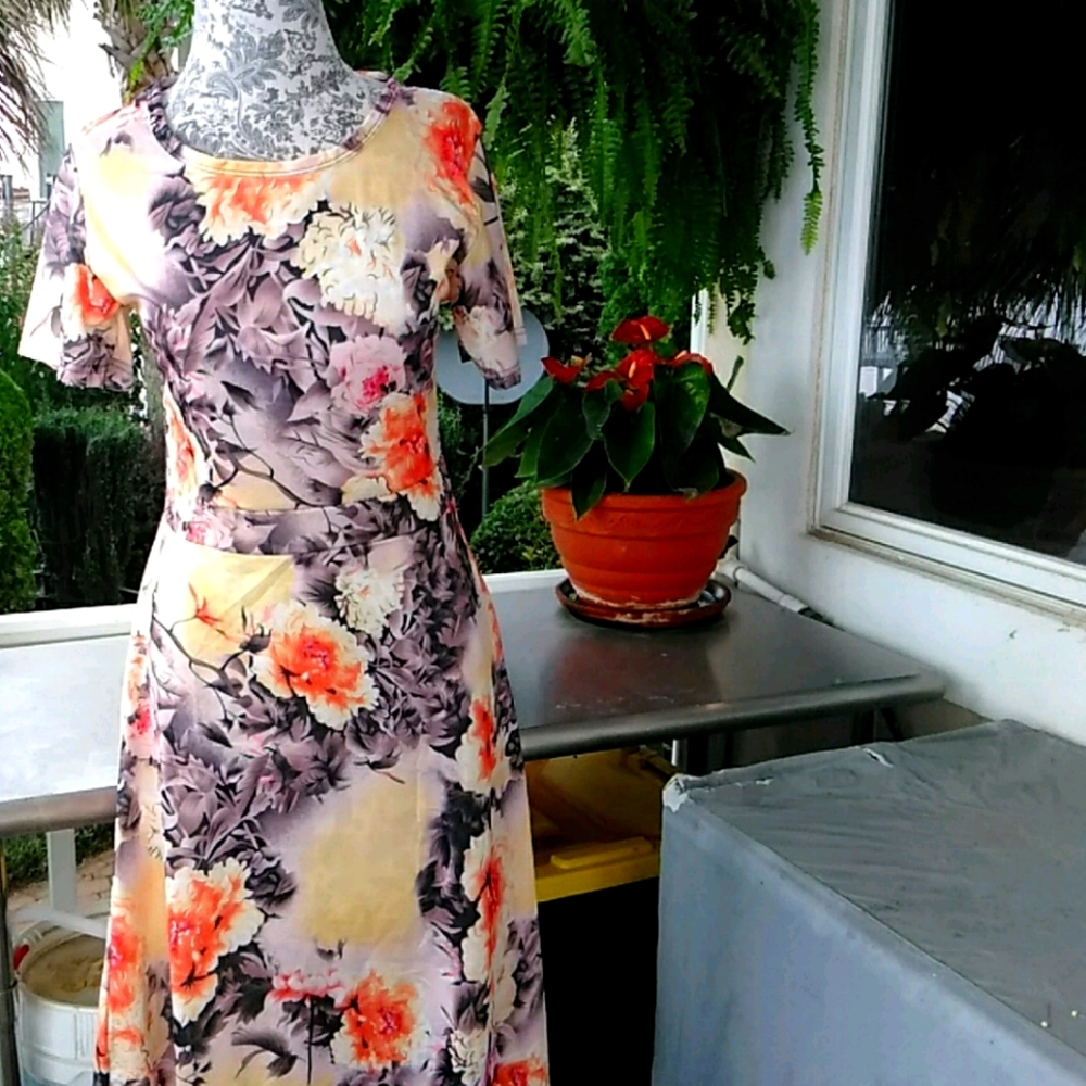 Women's dress small. Wash and wear
